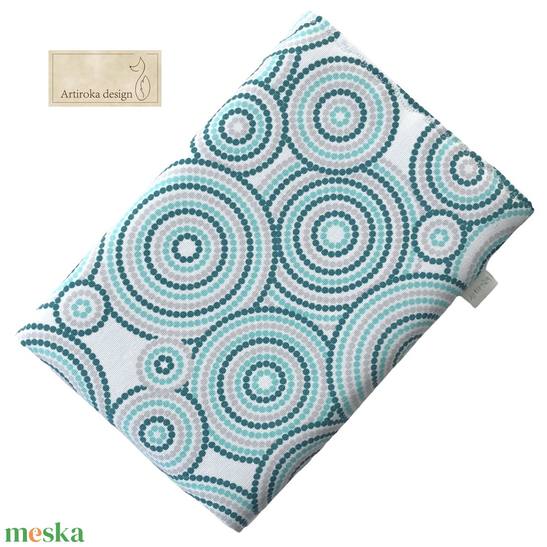 KÖNYVTOK - Türkiz mandala mintával - Artiroka design - könyv & zene - könyvtok - Meska.hu KÖNYVTOK - Türkiz mandala mintával - Artiroka design - könyv & zene - könyvtok - Meska.hu