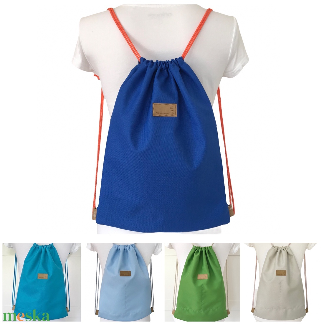 Egyszínű vízálló textil gymbag hátizsák választható színben - BALATON - TENGER - Artiroka design - táska & tok - hátizsák - hátizsák - Meska.hu Egyszínű vízálló textil gymbag hátizsák választható színben - BALATON - TENGER - Artiroka design - táska & tok - hátizsák - hátizsák - Meska.hu