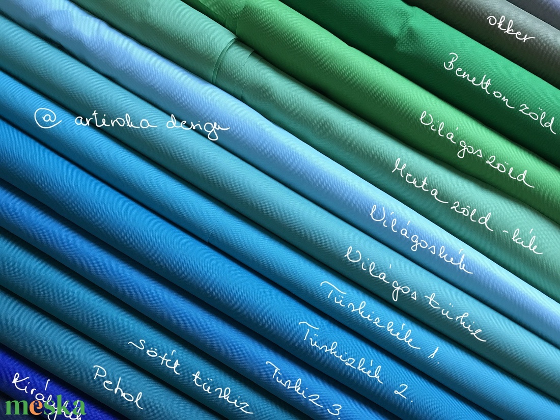 Egyszínű vízálló textil gymbag hátizsák választható színben -  Artiroka design - táska & tok - hátizsák - tornazsák, gymbag - Meska.hu
