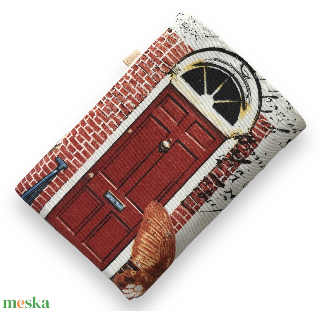 KÖNYVTOK - Piros ajtós ház, retro telefonnal mintás könyvtok - Artiroka design - könyv & zene - könyvtok - Meska.hu KÖNYVTOK - Piros ajtós ház, retro telefonnal mintás könyvtok - Artiroka design - könyv & zene - könyvtok - Meska.hu