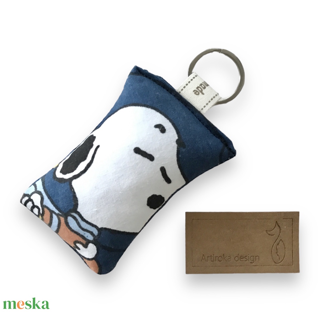 SNOOPY kutya mintás kulcstartó -  Artiroka design - táska & tok - kulcstartó & táskadísz - kulcstartó - Meska.hu