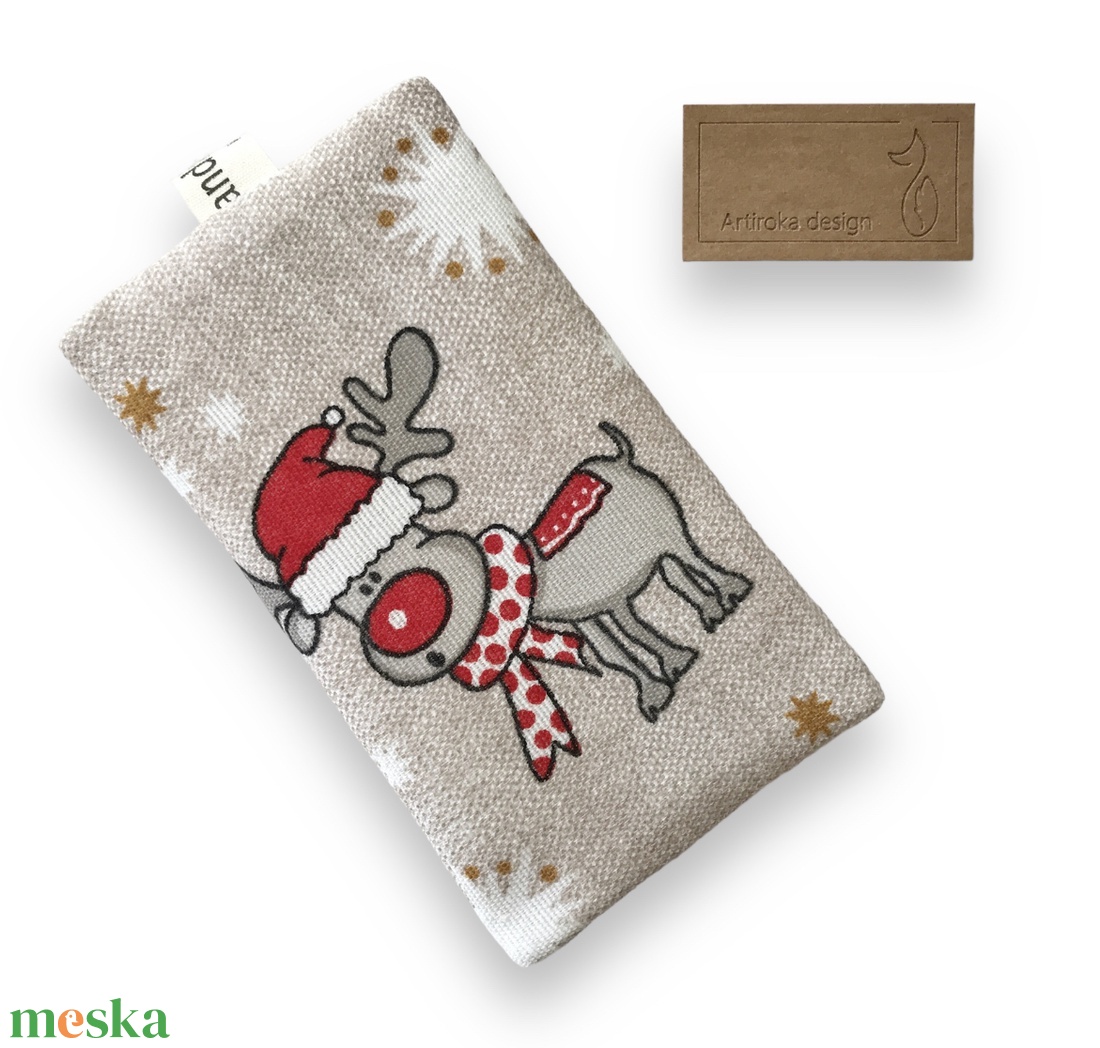 Rudolf a rénszarvas, mintás pamut textilből készült papírzsebkendő tartó - Artiroka design - táska & tok - pénztárca & más tok - zsebkendőtartó tok - Meska.hu Rudolf a rénszarvas, mintás pamut textilből készült papírzsebkendő tartó - Artiroka design - táska & tok - pénztárca & más tok - zsebkendőtartó tok - Meska.hu