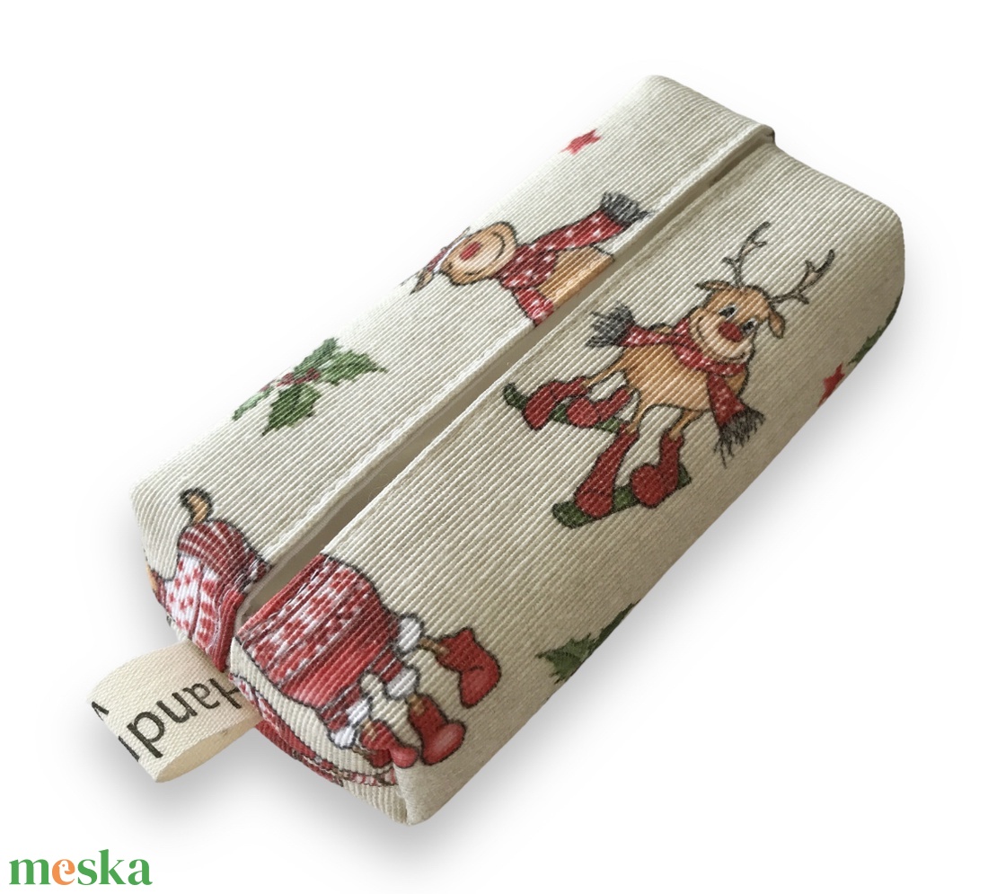 Rudolf a rénszarvas mintás zsebkendő tartó - Artiroka design - táska & tok - pénztárca & más tok - zsebkendőtartó tok - Meska.hu Rudolf a rénszarvas mintás zsebkendő tartó - Artiroka design - táska & tok - pénztárca & más tok - zsebkendőtartó tok - Meska.hu