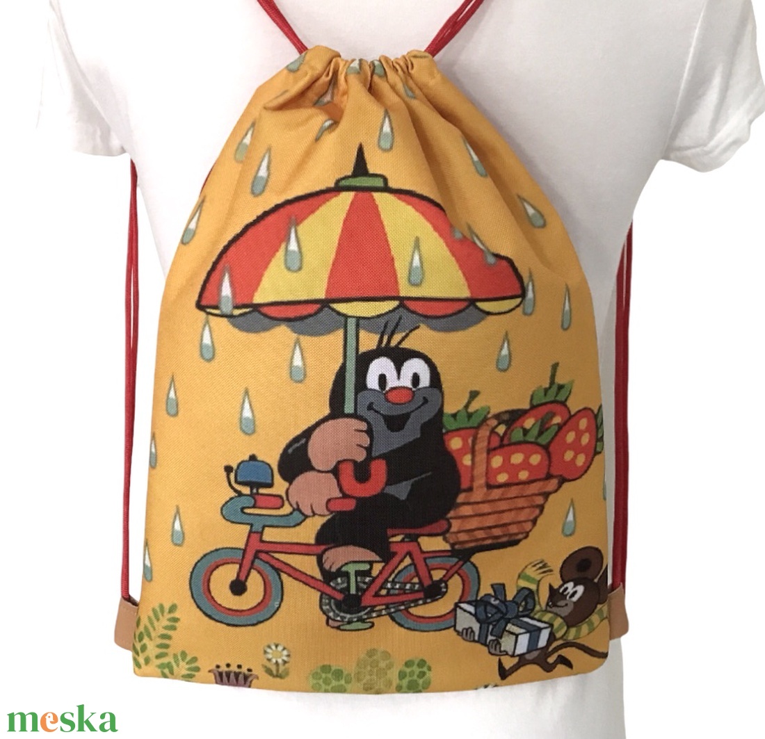 Kisvakond esernyővel mintás, egyedi vízálló hátizsák / tornazsák - Artiroka design - játék & sport - ovis felszerelés - ovis hátizsák - Meska.hu Kisvakond esernyővel mintás, egyedi vízálló hátizsák / tornazsák - Artiroka design - játék & sport - ovis felszerelés - ovis hátizsák - Meska.hu