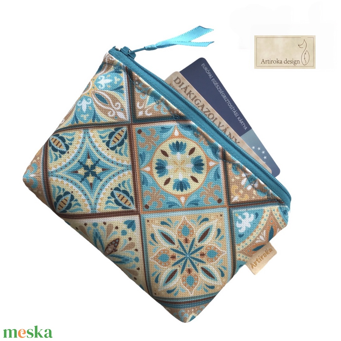 Marokkói csempe mintás VÍZÁLLÓ irattartó pénztárca - Artiroka design - táska & tok - pénztárca & más tok - pénztárca - női pénztárca - Meska.hu Marokkói csempe mintás VÍZÁLLÓ irattartó pénztárca - Artiroka design - táska & tok - pénztárca & más tok - pénztárca - női pénztárca - Meska.hu