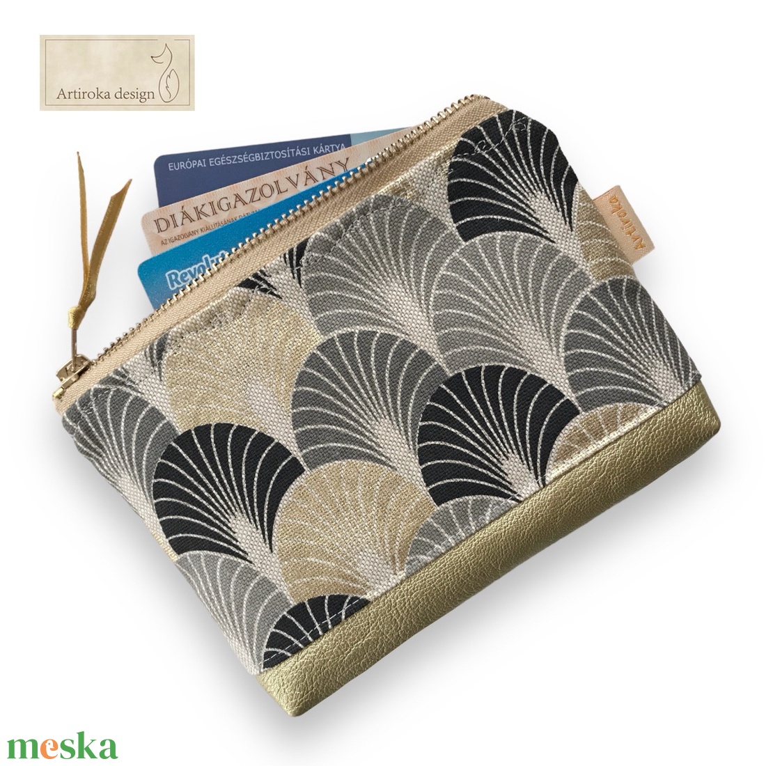 Art Deco mintás irattartó pénztárca, vagy tolltartó neszesszer, szemüvegtok, mobiltok - Artiroka design - táska & tok - pénztárca & más tok - pénztárca - női pénztárca - Meska.hu Art Deco mintás irattartó pénztárca, vagy tolltartó neszesszer, szemüvegtok, mobiltok - Artiroka design - táska & tok - pénztárca & más tok - pénztárca - női pénztárca - Meska.hu