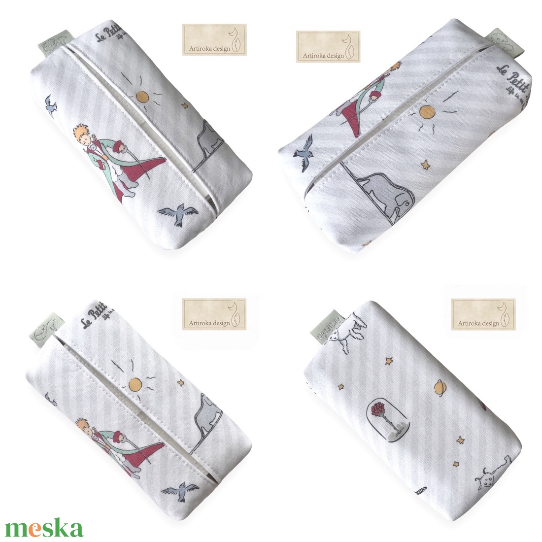 Kis herceg és a rózsa mintás PRÉMIUM pamut zsebkendő tartó - Artiroka design - táska & tok - pénztárca & más tok - zsebkendőtartó tok - Meska.hu Kis herceg és a rózsa mintás PRÉMIUM pamut zsebkendő tartó - Artiroka design - táska & tok - pénztárca & más tok - zsebkendőtartó tok - Meska.hu