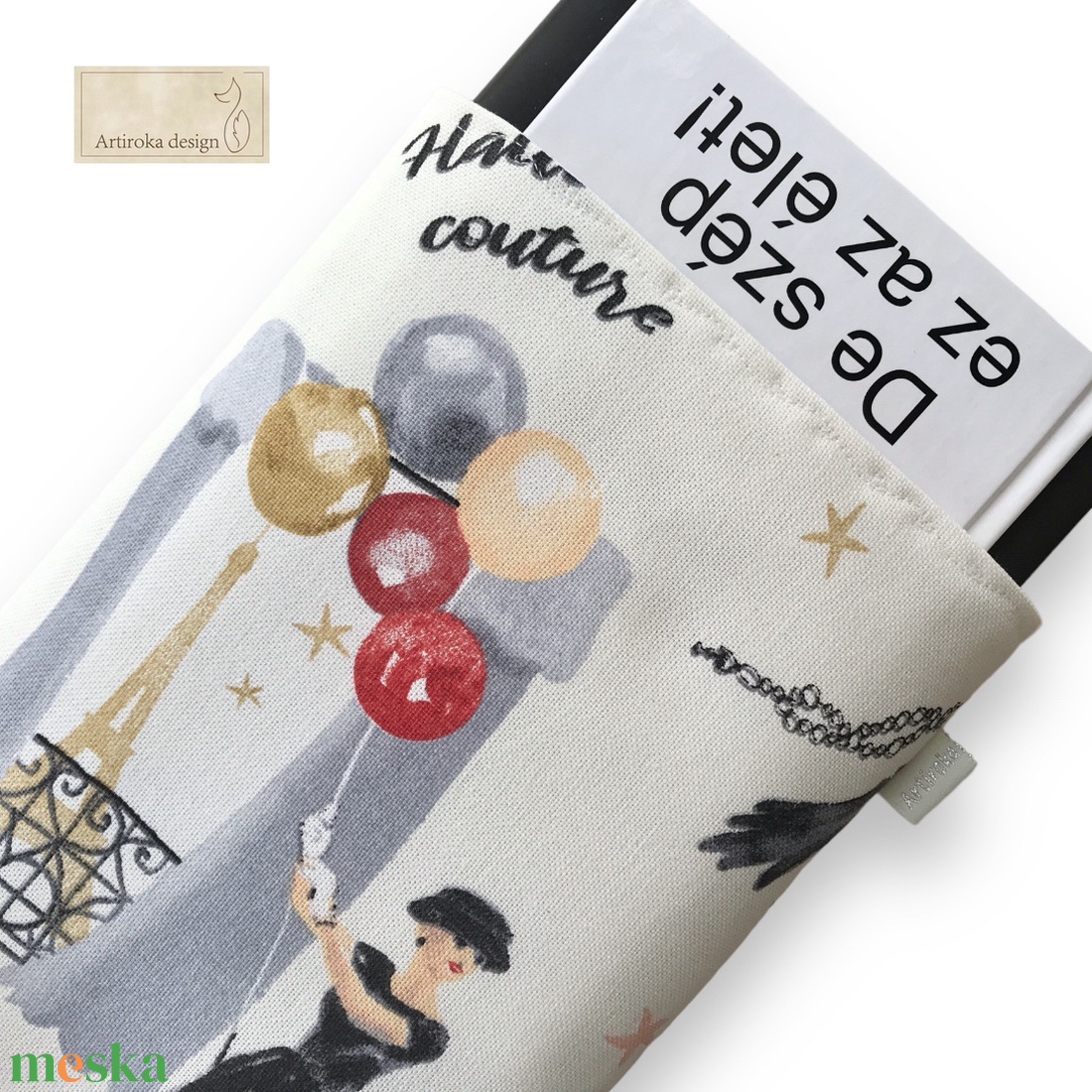 Párizsi vakáció mintás PRÉMIUM pamut KÖNYVTOK - Audrey Hepburn - Artiroka design - könyv & zene - könyvtok - Meska.hu Párizsi vakáció mintás PRÉMIUM pamut KÖNYVTOK - Audrey Hepburn - Artiroka design - könyv & zene - könyvtok - Meska.hu