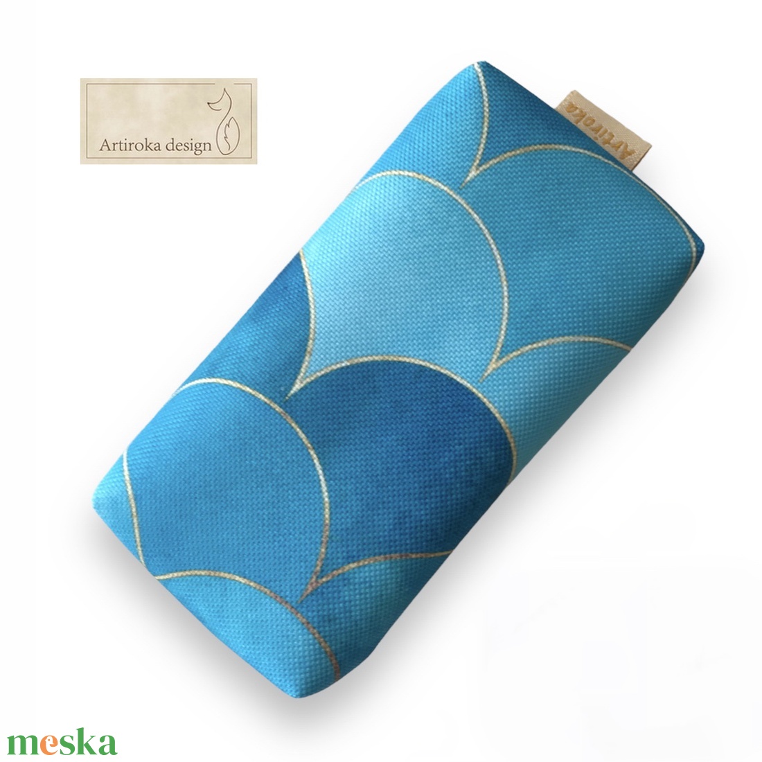 Türkiz hullámok leheletnyi arannyal fűszerezve mintás vízálló papírzsebkendő tartó - Artiroka design - táska & tok - pénztárca & más tok - zsebkendőtartó tok - Meska.hu Türkiz hullámok leheletnyi arannyal fűszerezve mintás vízálló papírzsebkendő tartó - Artiroka design - táska & tok - pénztárca & más tok - zsebkendőtartó tok - Meska.hu