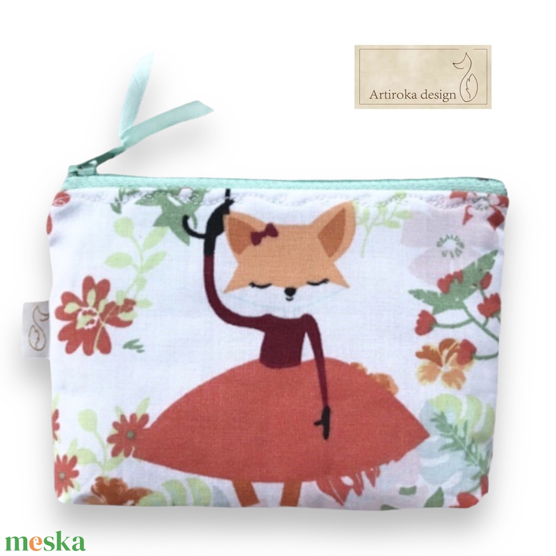 Róka virágok között mintás bélelt papírzsebkendő tartó - Artiroka design - táska & tok - pénztárca & más tok - zsebkendőtartó tok - Meska.hu Róka virágok között mintás bélelt papírzsebkendő tartó - Artiroka design - táska & tok - pénztárca & más tok - zsebkendőtartó tok - Meska.hu