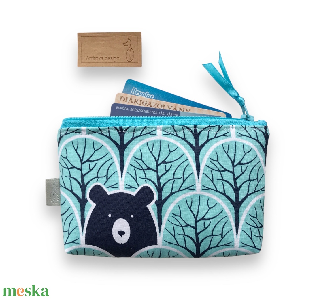 Mackó mintás irattartó pénztárca - Artiroka design - táska & tok - pénztárca & más tok - pénztárca - férfi pénztárca - Meska.hu Mackó mintás irattartó pénztárca - Artiroka design - táska & tok - pénztárca & más tok - pénztárca - férfi pénztárca - Meska.hu