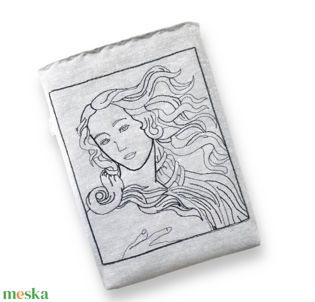 Botticelli: Vénusz születése (részlet) - Hímzett KÖNYVTOK - ANYÁK NAPJA - Artiroka design - könyv & zene - könyvtok - Meska.hu Botticelli: Vénusz születése (részlet) - Hímzett KÖNYVTOK - ANYÁK NAPJA - Artiroka design - könyv & zene - könyvtok - Meska.hu