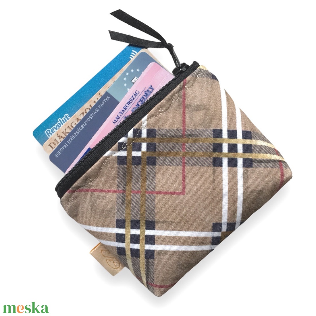 Burberry kockás prémium irattartó pénztárca vagy tolltartó neszesszer, szüvegtok vagy mobiltok  -  Artiroka design - táska & tok - pénztárca & más tok - kártyatartó & irattartó - Meska.hu