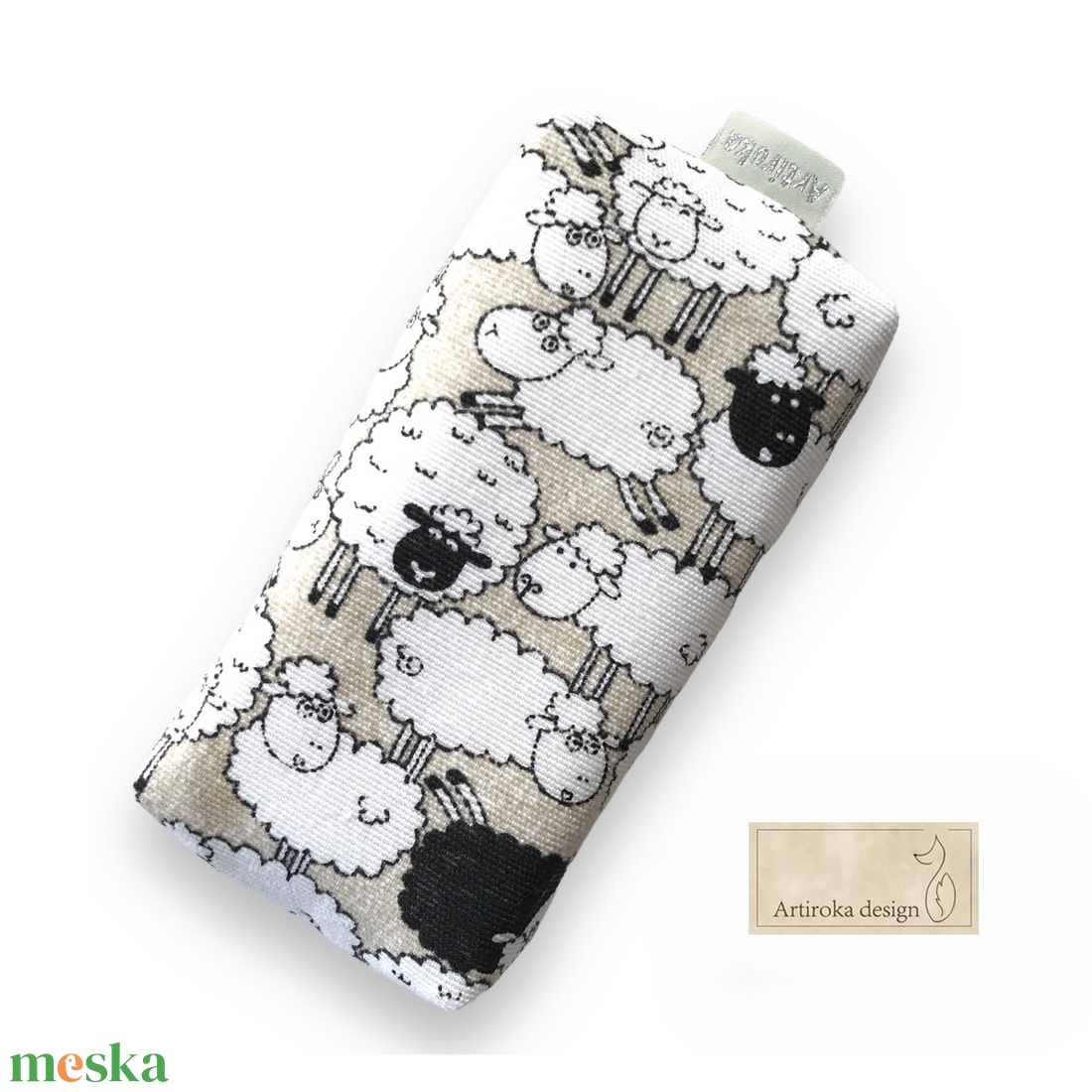 Bárány mintás bélelt papírzsebkendő tartó natúr színben - HÚSVÉT - Artiroka design - táska & tok - pénztárca & más tok - zsebkendőtartó tok - Meska.hu Bárány mintás bélelt papírzsebkendő tartó natúr színben - HÚSVÉT - Artiroka design - táska & tok - pénztárca & más tok - zsebkendőtartó tok - Meska.hu