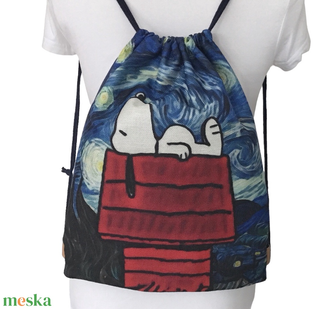 Snoopy kutya mintás, EGYEDI gymbag hátizsák - Artiroka design - táska & tok - hátizsák - tornazsák, gymbag - Meska.hu Snoopy kutya mintás, EGYEDI gymbag hátizsák - Artiroka design - táska & tok - hátizsák - tornazsák, gymbag - Meska.hu