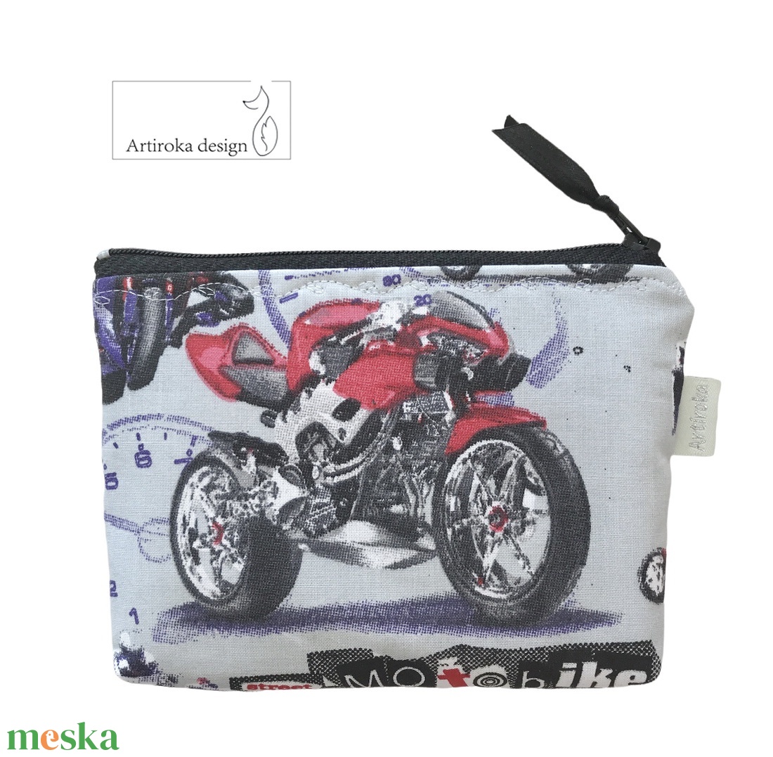 Szürke alapon piros motor mintás tolltartó neszesszer, szemüvegtok - APÁK NAPJA - Artiroka design - táska & tok - neszesszer - Meska.hu Szürke alapon piros motor mintás tolltartó neszesszer, szemüvegtok - APÁK NAPJA - Artiroka design - táska & tok - neszesszer - Meska.hu