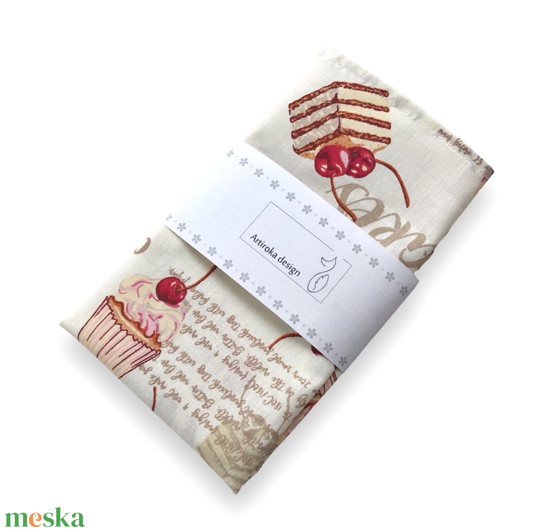 Sütemény, cupcake mintás zsebkendő vagy szalvéta szett - születésnap - Artiroka design - otthon & életmód - konyhafelszerelés, tálalás - konyhai textil - szalvéta - Meska.hu Sütemény, cupcake mintás zsebkendő vagy szalvéta szett - születésnap - Artiroka design - otthon & életmód - konyhafelszerelés, tálalás - konyhai textil - szalvéta - Meska.hu