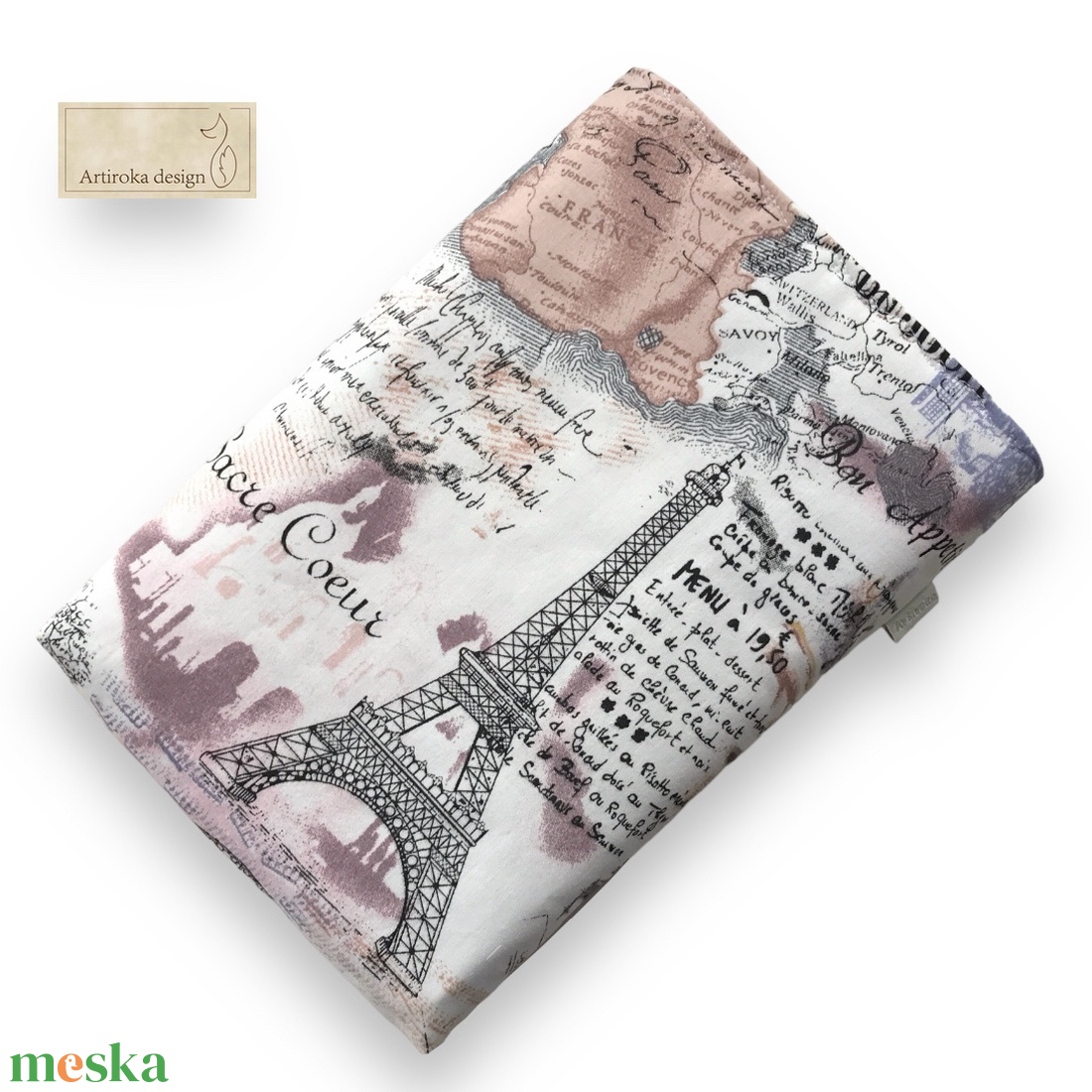 Párizs, Eiffel torony és Diadalív mintás KÖNYVTOK - Artiroka design - könyv & zene - könyvtok - Meska.hu Párizs, Eiffel torony és Diadalív mintás KÖNYVTOK - Artiroka design - könyv & zene - könyvtok - Meska.hu