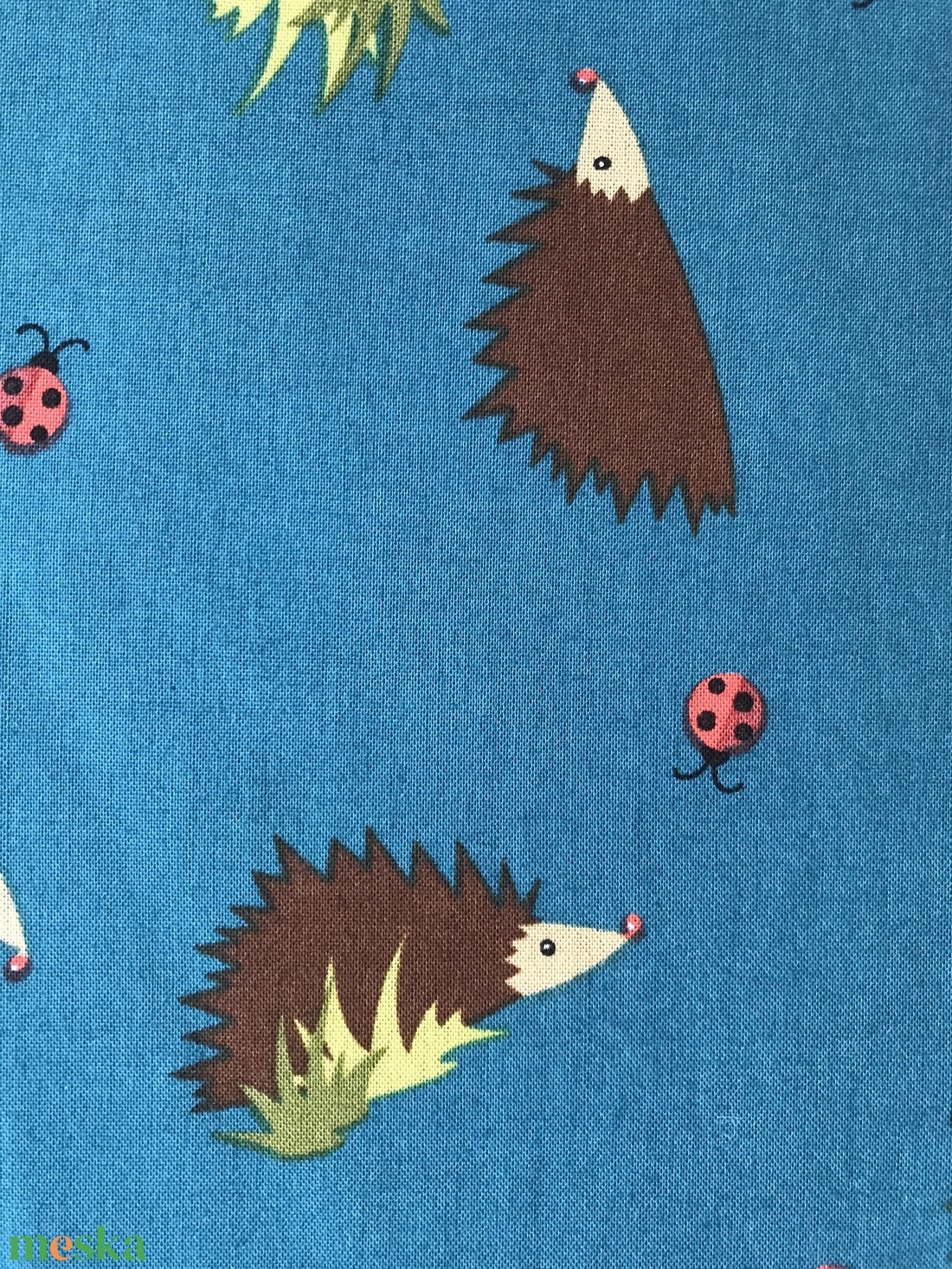 EGYEDI MEGRENDELÉS - Süni katica bogarakkal mintás pamut textil - Artiroka design - kellékek & szerszámok - méteráru - pamut - Meska.hu EGYEDI MEGRENDELÉS - Süni katica bogarakkal mintás pamut textil - Artiroka design - kellékek & szerszámok - méteráru - pamut - Meska.hu