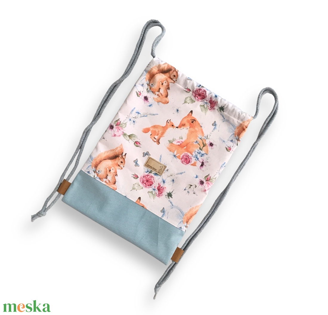 Róka mama kisrókával mintás hátizsák, ovis zsák, gymbag tornazsák - ÓVODA - Artiroka design - játék & sport - ovis felszerelés - ovis hátizsák - Meska.hu Róka mama kisrókával mintás hátizsák, ovis zsák, gymbag tornazsák - ÓVODA - Artiroka design - játék & sport - ovis felszerelés - ovis hátizsák - Meska.hu