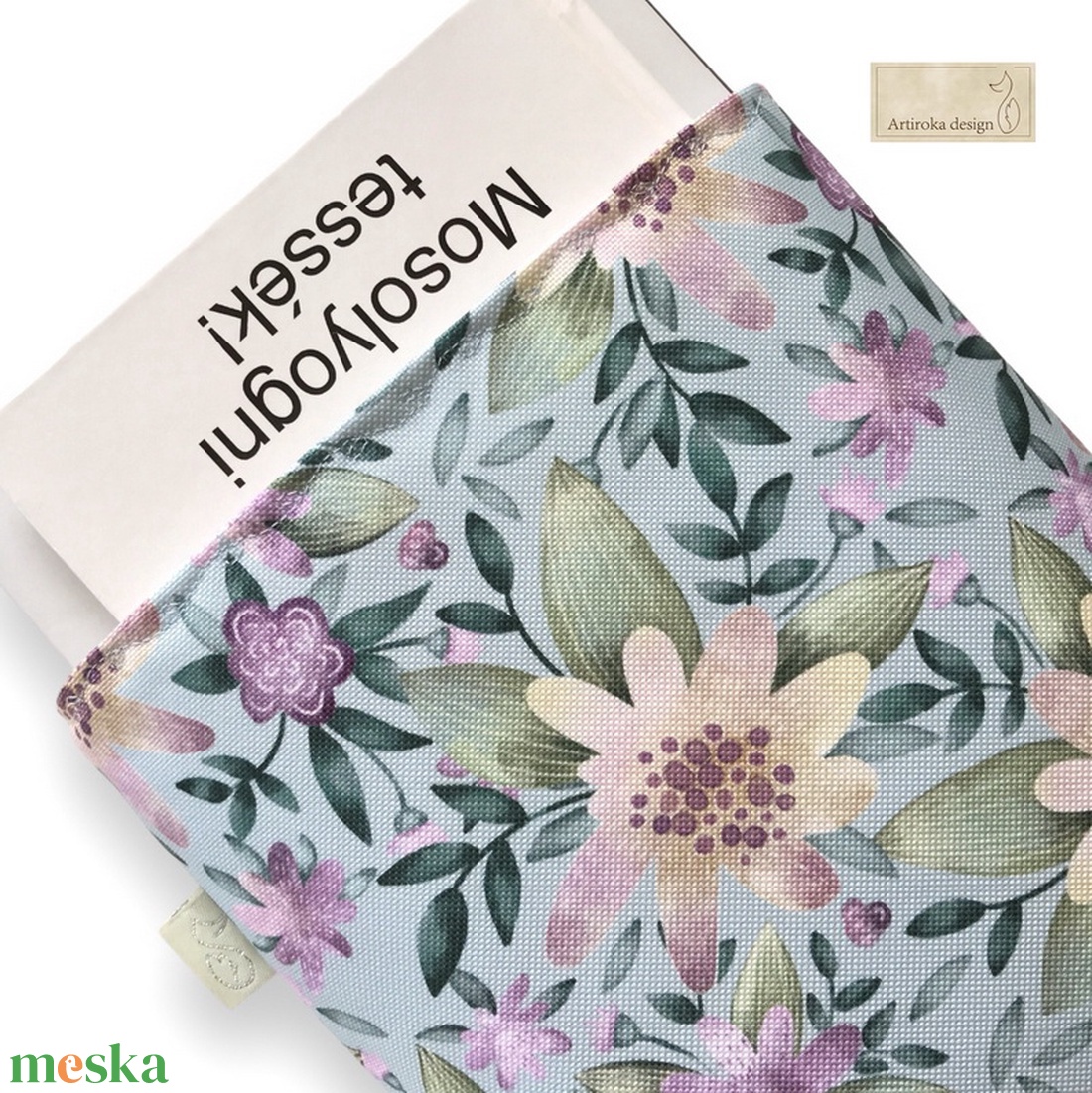 Pasztell virágok mintás vízálló KÖNYVTOK - Artiroka design - könyv & zene - könyvtok - Meska.hu Pasztell virágok mintás vízálló KÖNYVTOK - Artiroka design - könyv & zene - könyvtok - Meska.hu