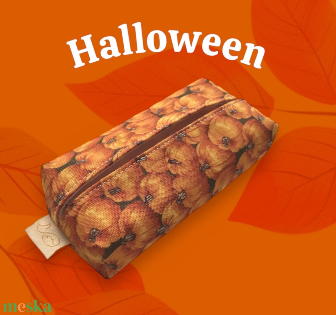 Sütőtök mintás prémium pamut zsebkendő tartó - HALLOWEEN - Artiroka design - táska & tok - pénztárca & más tok - zsebkendőtartó tok - Meska.hu Sütőtök mintás prémium pamut zsebkendő tartó - HALLOWEEN - Artiroka design - táska & tok - pénztárca & más tok - zsebkendőtartó tok - Meska.hu