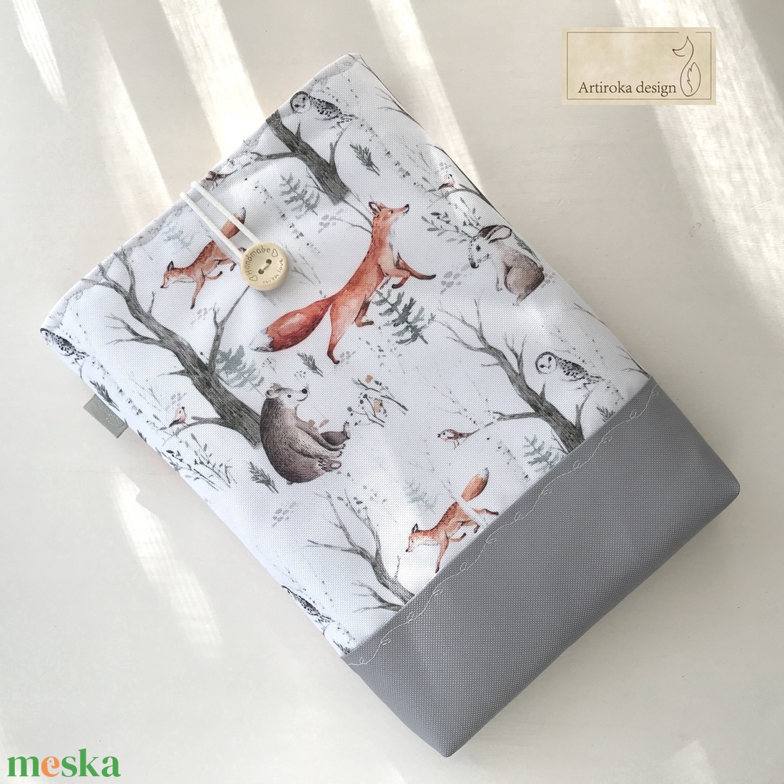 Erdei találkozás, róka, mackó, nyuszi és bagoly mintás VÍZÁLLÓ KÖNYVTOK vagy tablet tok - Artiroka design - könyv & zene - könyvtok - Meska.hu Erdei találkozás, róka, mackó, nyuszi és bagoly mintás VÍZÁLLÓ KÖNYVTOK vagy tablet tok - Artiroka design - könyv & zene - könyvtok - Meska.hu