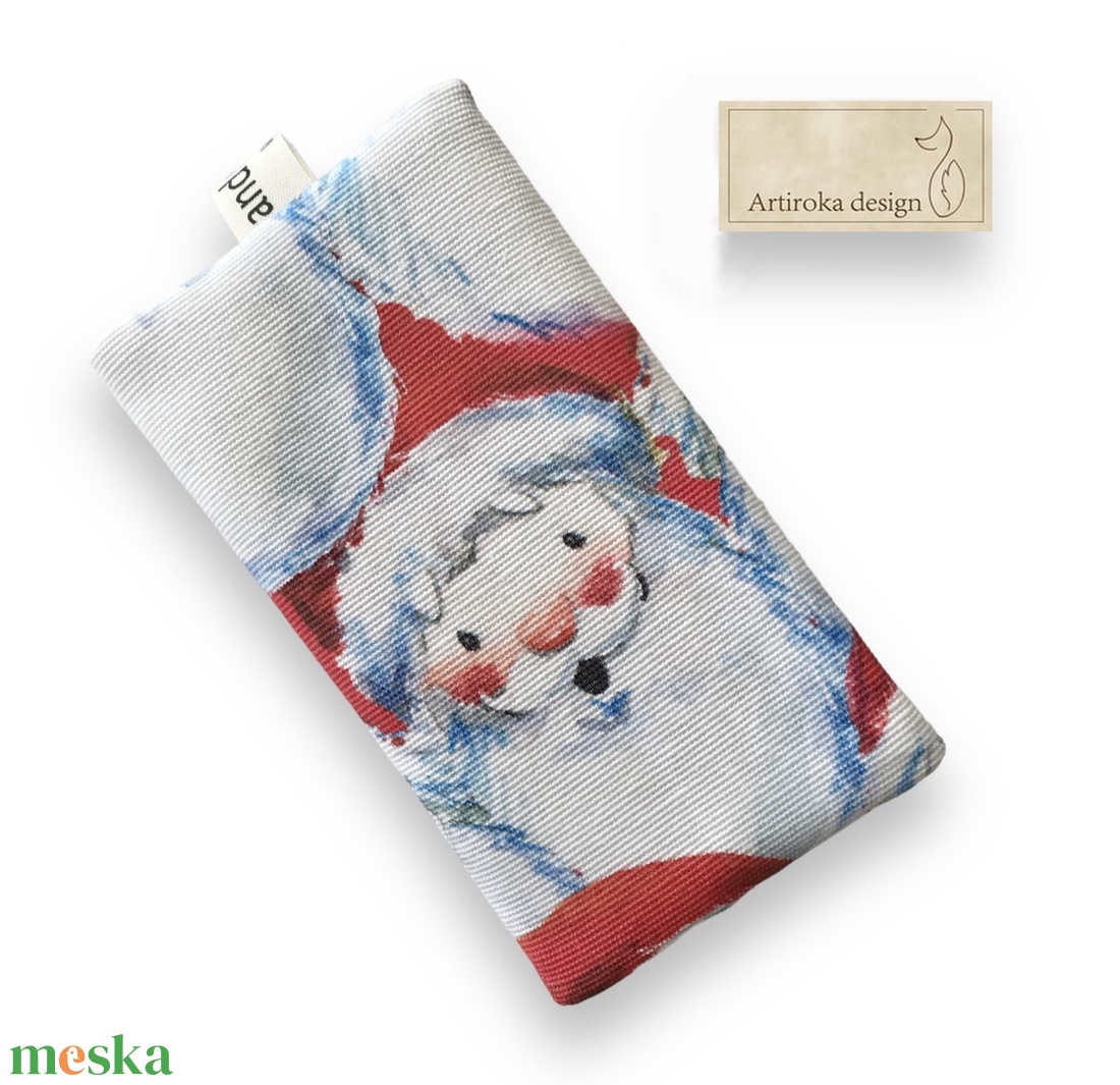 Mikulás mintás papírzsebkendő tartó - Artiroka design - karácsony - mikulás - mikulás ajándékok - Meska.hu Mikulás mintás papírzsebkendő tartó - Artiroka design - karácsony - mikulás - mikulás ajándékok - Meska.hu