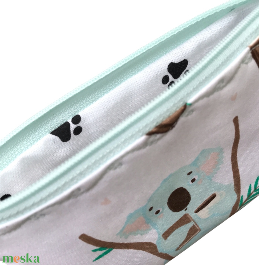 Koala mackó mintás  irattartó,  pénztárca  - Artiroka design - táska & tok - pénztárca & más tok - pénztárca - női pénztárca - Meska.hu