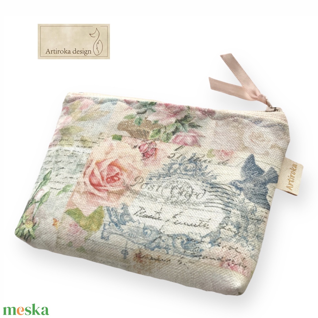 Vintage stílusú rózsa és madár mintás, prémium irattartó pénztárca vagy tolltartó neszesszer - Artiroka design - táska & tok - pénztárca & más tok - pénztárca - női pénztárca - Meska.hu Vintage stílusú rózsa és madár mintás, prémium irattartó pénztárca vagy tolltartó neszesszer - Artiroka design - táska & tok - pénztárca & más tok - pénztárca - női pénztárca - Meska.hu