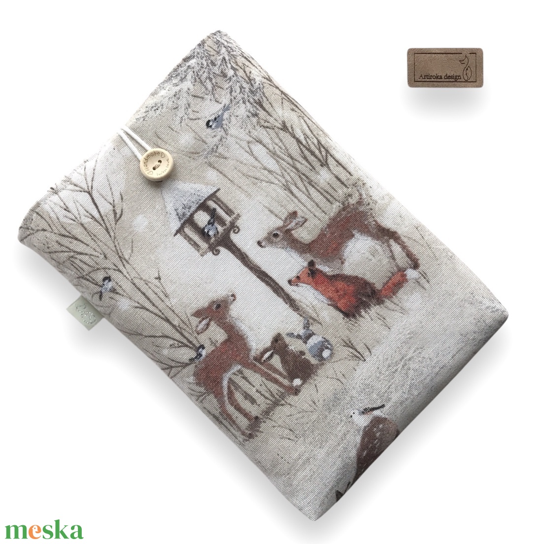 Erdei randevú mintás KÖNYVTOK akár gombos zárral - Artiroka design - könyv & zene - könyvtok - Meska.hu Erdei randevú mintás KÖNYVTOK akár gombos zárral - Artiroka design - könyv & zene - könyvtok - Meska.hu