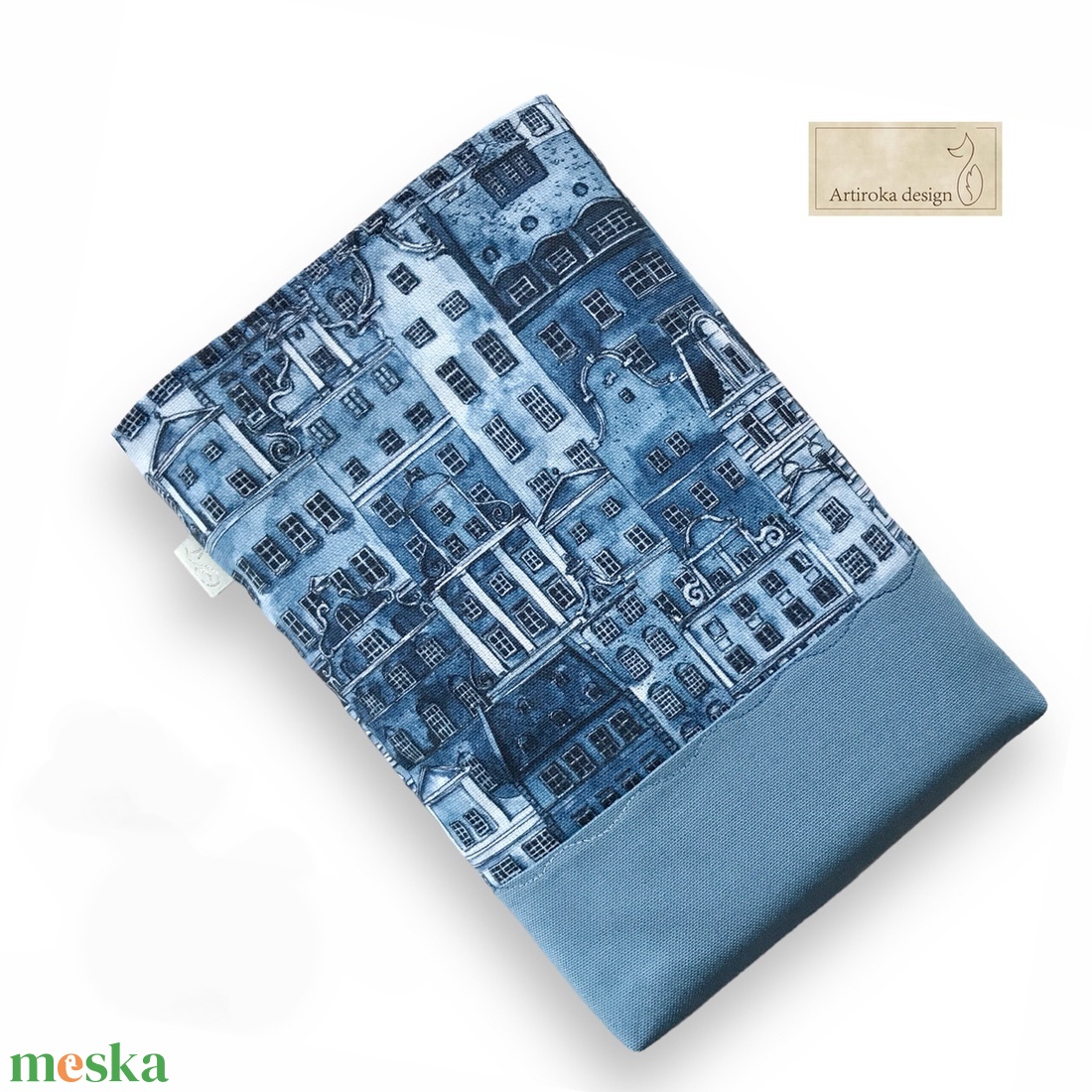 Hajnali ébredés mintás PRÉMIUM pamut KÖNYVTOK   - Artiroka design - könyv & zene - könyvtok - Meska.hu