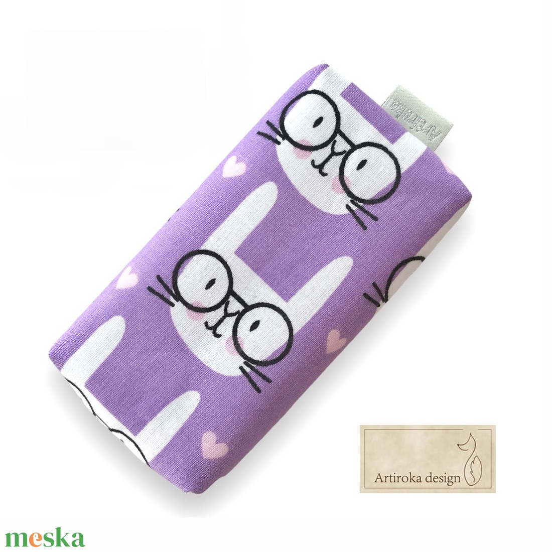 Szemüveges nyuszi mintás bélelt zsebkendő tartó - Húsvét - Artiroka design - táska & tok - pénztárca & más tok - zsebkendőtartó tok - Meska.hu Szemüveges nyuszi mintás bélelt zsebkendő tartó - Húsvét - Artiroka design - táska & tok - pénztárca & más tok - zsebkendőtartó tok - Meska.hu