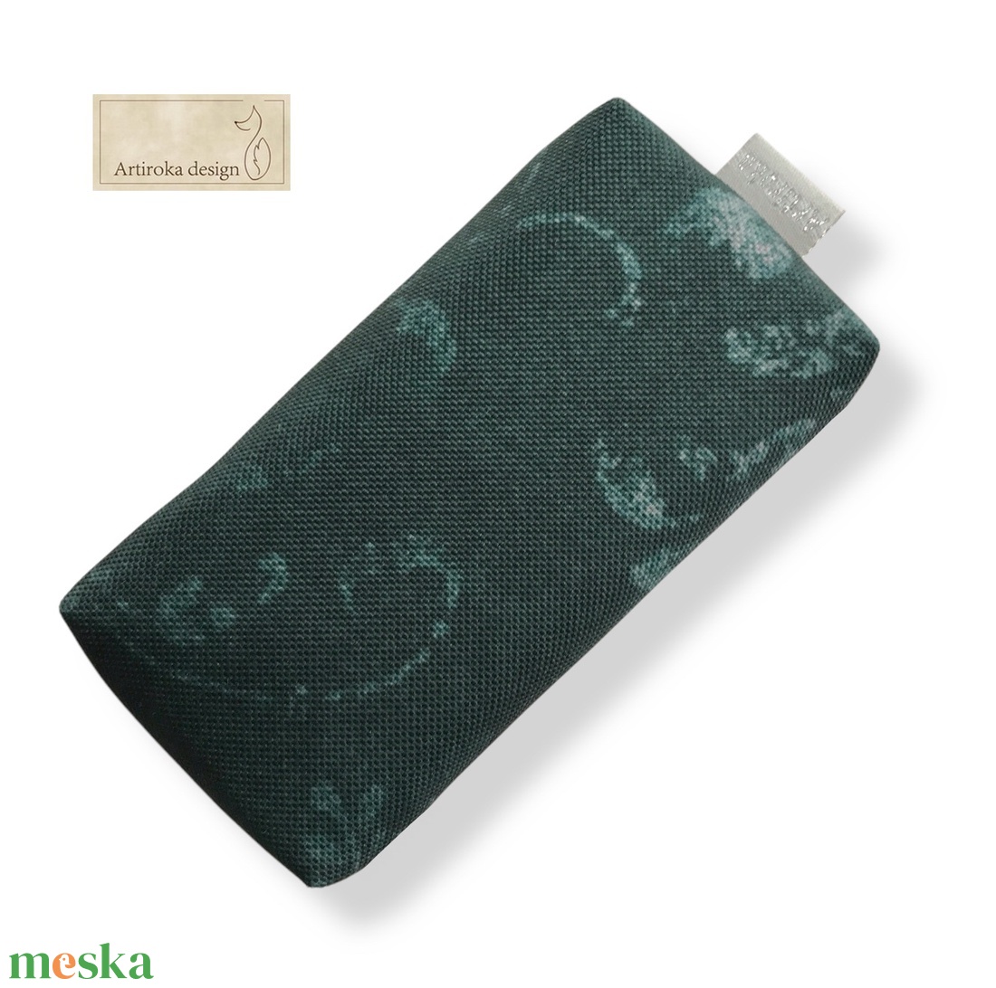 Sötétzöld mintás vízálló papírzsebkendő tartó - Artiroka design - táska & tok - pénztárca & más tok - zsebkendőtartó tok - Meska.hu Sötétzöld mintás vízálló papírzsebkendő tartó - Artiroka design - táska & tok - pénztárca & más tok - zsebkendőtartó tok - Meska.hu