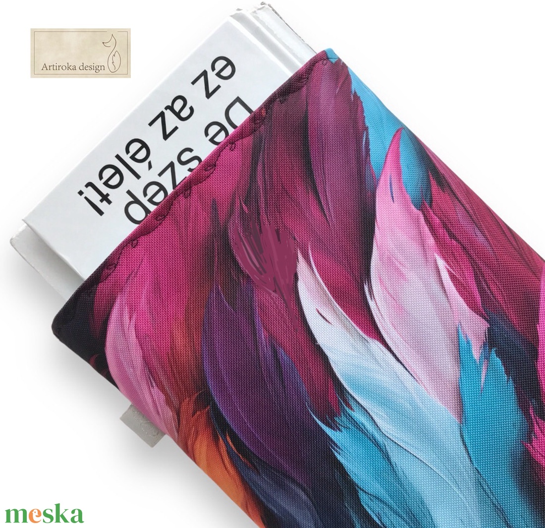 KÖNYVTOK - színes varázslat mintás vízálló textilből - Artiroka design - könyv & zene - könyvtok - Meska.hu KÖNYVTOK - színes varázslat mintás vízálló textilből - Artiroka design - könyv & zene - könyvtok - Meska.hu