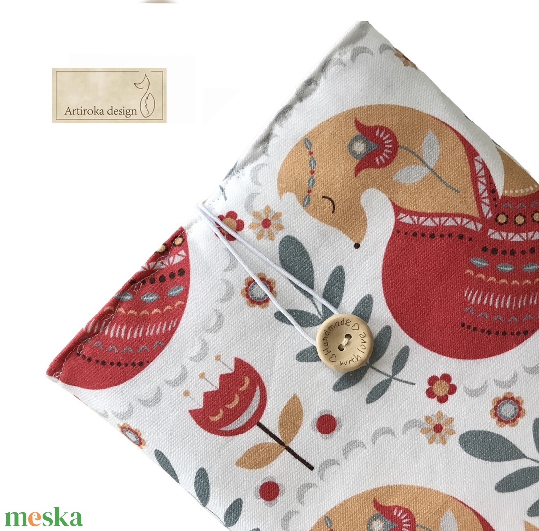 KÖNYVTOK róka mintával akár névhímzéssel is - Artiroka design - könyv & zene - könyvtok - Meska.hu KÖNYVTOK róka mintával akár névhímzéssel is - Artiroka design - könyv & zene - könyvtok - Meska.hu