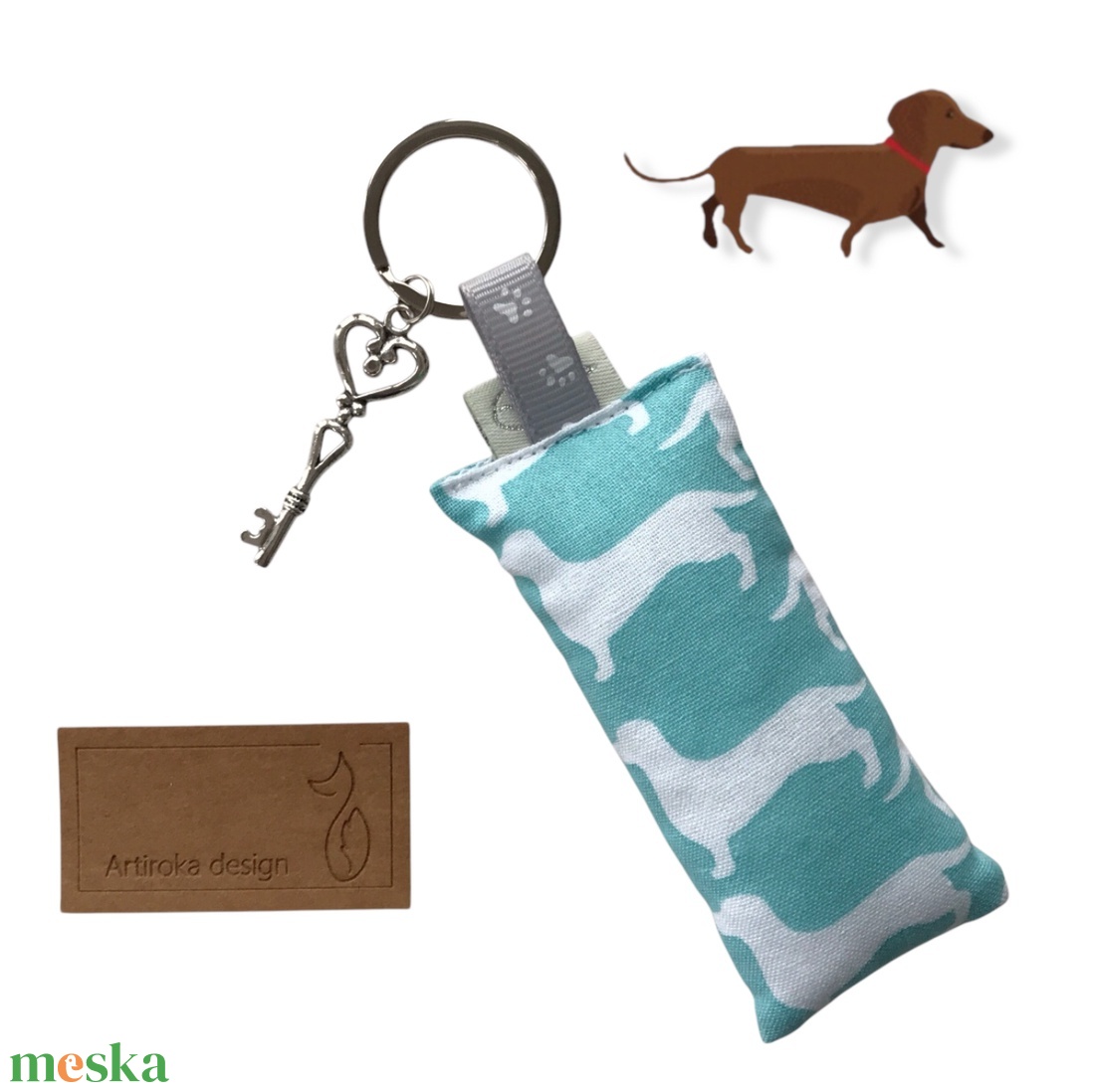 Tacskó kutya mintás kulcstartó - Artiroka design - táska & tok - kulcstartó & táskadísz - kulcstartó - Meska.hu Tacskó kutya mintás kulcstartó - Artiroka design - táska & tok - kulcstartó & táskadísz - kulcstartó - Meska.hu