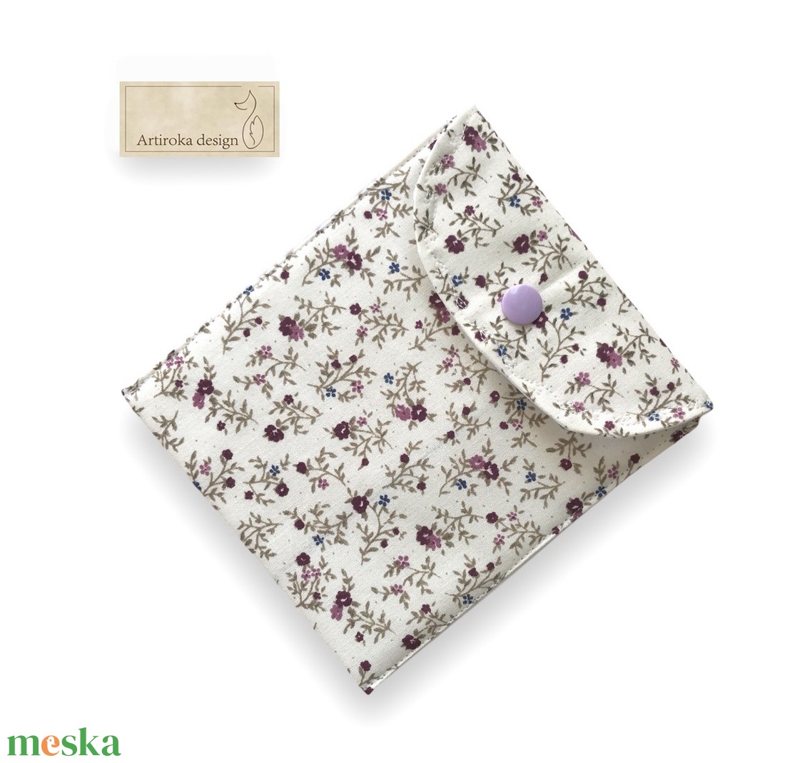 Egészségügyi betét tartó - Artiroka design  - szépségápolás - intim higiénia - egészségügyi tartó - Meska.hu