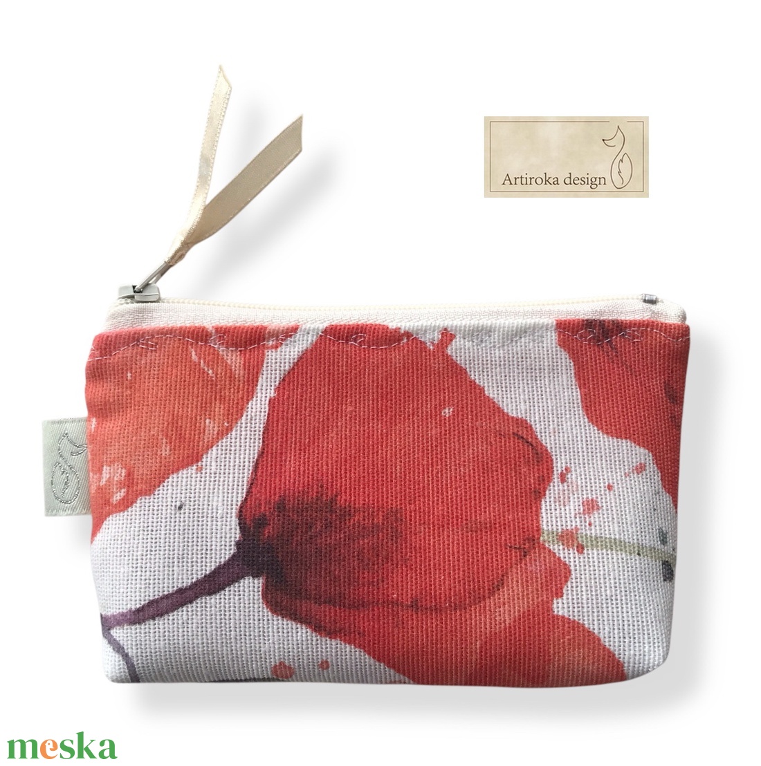 Pipacs mintás egyedi irattartó pénztárca - Artiroka design - táska & tok - pénztárca & más tok - kártyatartó & irattartó - Meska.hu Pipacs mintás egyedi irattartó pénztárca - Artiroka design - táska & tok - pénztárca & más tok - kártyatartó & irattartó - Meska.hu
