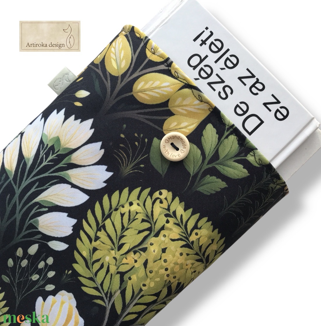Vízálló titkos kert KÖNYVTOK gombos zárral - Artiroka design - könyv & zene - könyvtok - Meska.hu Vízálló titkos kert KÖNYVTOK gombos zárral - Artiroka design - könyv & zene - könyvtok - Meska.hu