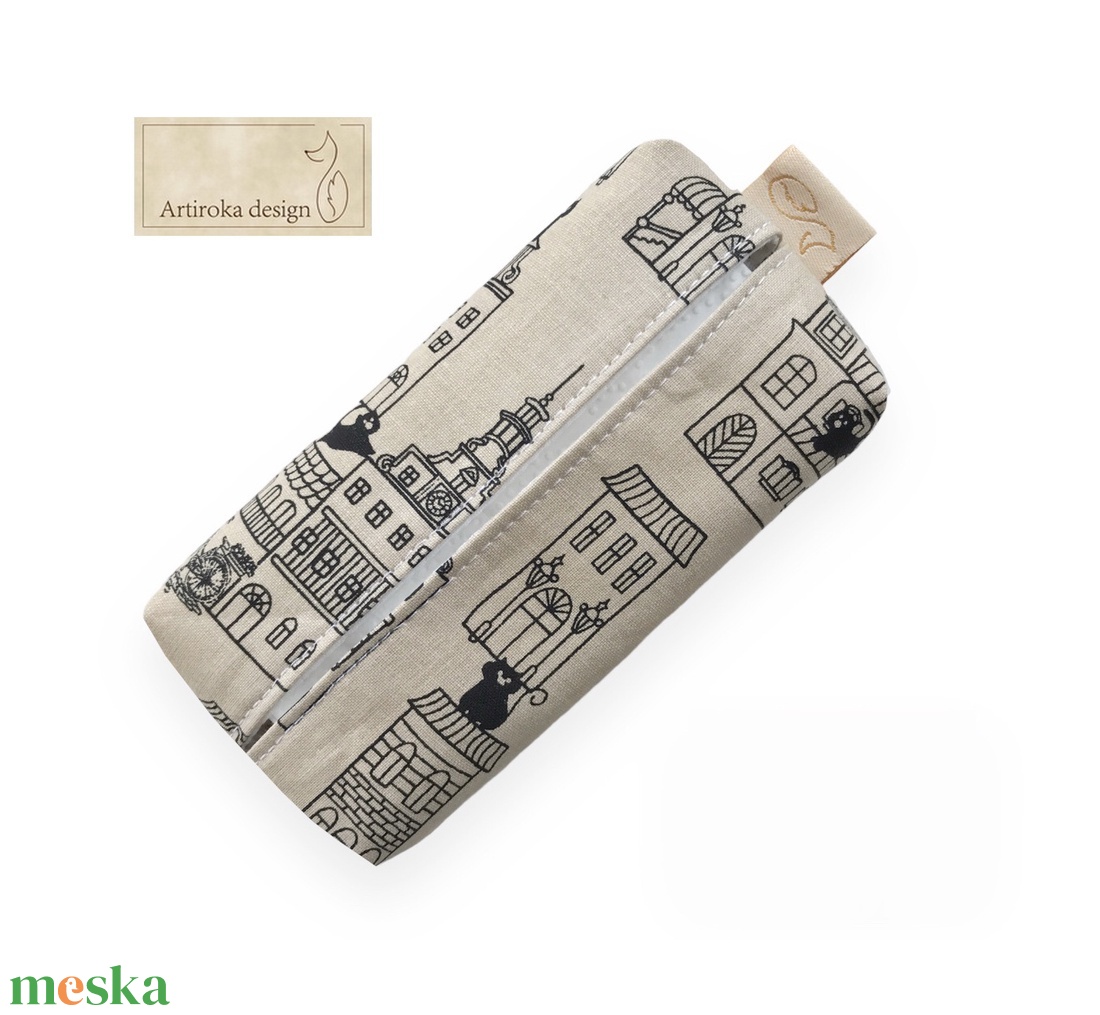 Macska a forró bádogtetőn mintás bélelt papírzsebkendő tartó - Artiroka design - táska & tok - pénztárca & más tok - zsebkendőtartó tok - Meska.hu Macska a forró bádogtetőn mintás bélelt papírzsebkendő tartó - Artiroka design - táska & tok - pénztárca & más tok - zsebkendőtartó tok - Meska.hu