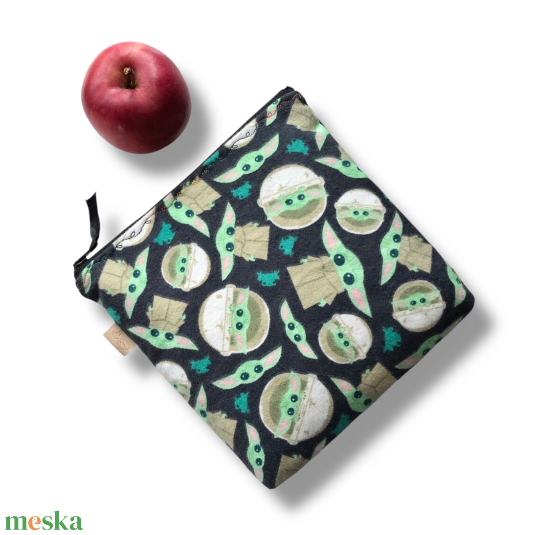 Baby Yoda, Grogu mintás uzsonna neszesszer PUL béléssel, cipzárral - Star Wars - Yoda mester - Artiroka design - táska & tok - uzsonna- & ebéd tartó - szendvics csomagoló - Meska.hu Baby Yoda, Grogu mintás uzsonna neszesszer PUL béléssel, cipzárral - Star Wars - Yoda mester - Artiroka design - táska & tok - uzsonna- & ebéd tartó - szendvics csomagoló - Meska.hu