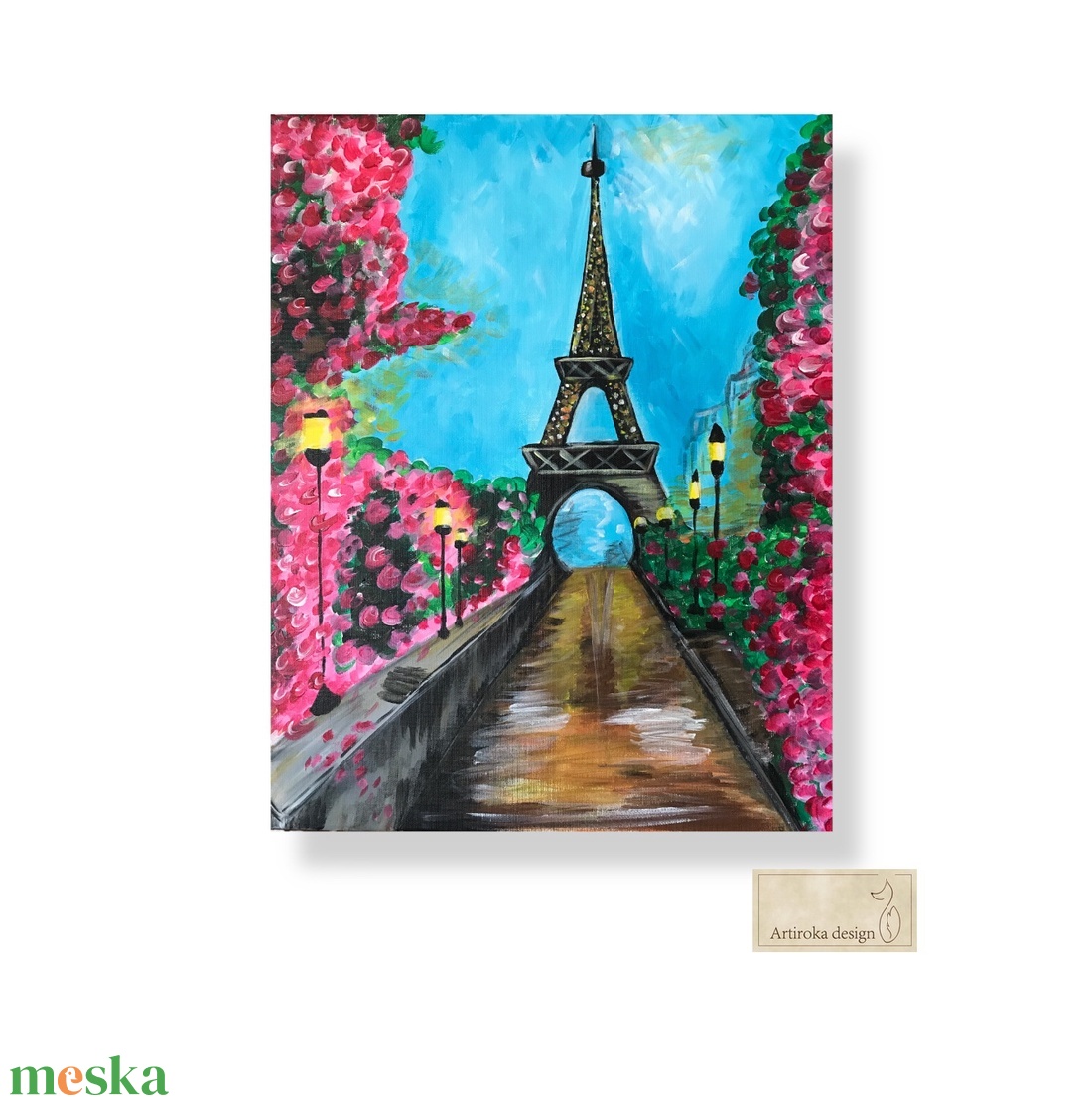 Eiffel torony fényei - Artiroka design akciós termékkép 1