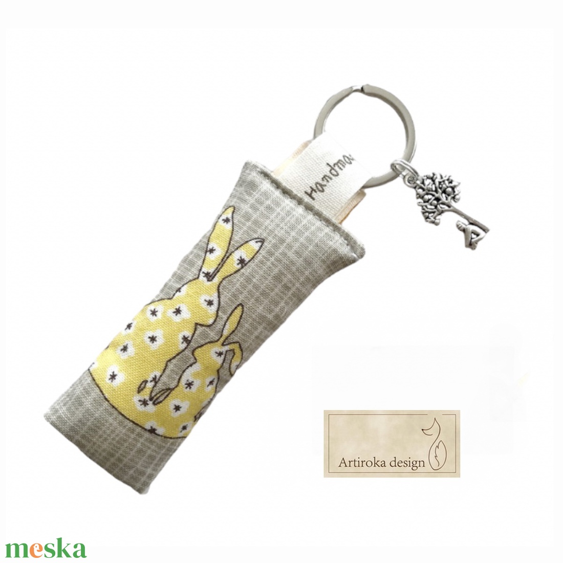 Nyuszi Apa kis nyuszival mintás kulcstartó + vintage kulcs medál - Artiroka design - táska & tok - kulcstartó & táskadísz - kulcstartó - Meska.hu Nyuszi Apa kis nyuszival mintás kulcstartó + vintage kulcs medál - Artiroka design - táska & tok - kulcstartó & táskadísz - kulcstartó - Meska.hu