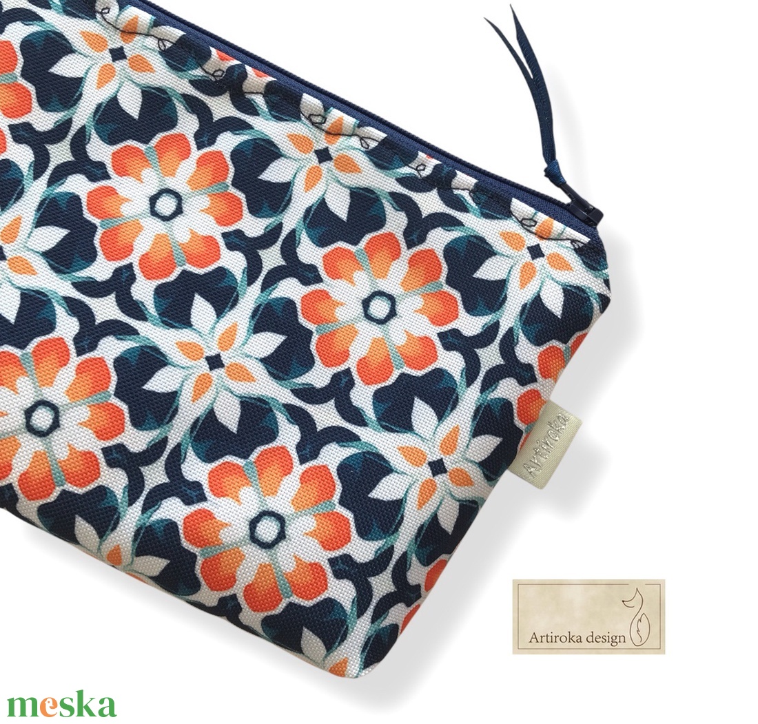 Marokkói csempe mintás neszesszer - Artiroka design - táska & tok - neszesszer - Meska.hu Marokkói csempe mintás neszesszer - Artiroka design - táska & tok - neszesszer - Meska.hu