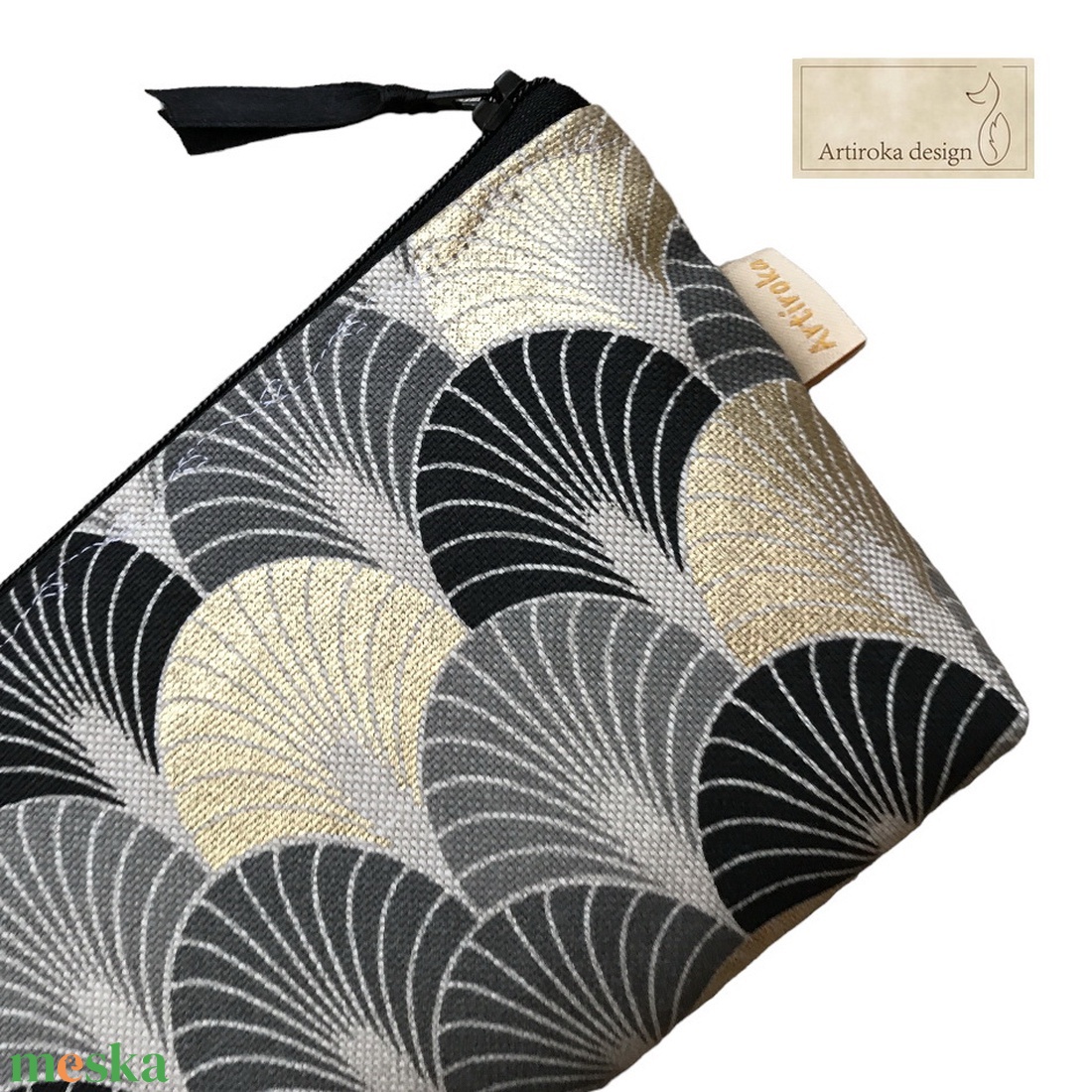 Art Deco mintás elegáns irattartó pénztárca vagy tolltartó neszesszer - Artiroka design - táska & tok - pénztárca & más tok - pénztárca - női pénztárca - Meska.hu Art Deco mintás elegáns irattartó pénztárca vagy tolltartó neszesszer - Artiroka design - táska & tok - pénztárca & más tok - pénztárca - női pénztárca - Meska.hu