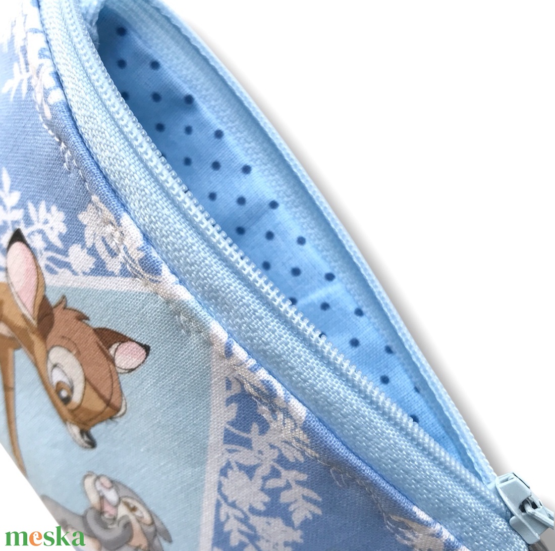 Bambi és nyuszi mintás irattartó pénztárca - Artiroka design - táska & tok - pénztárca & más tok - kártyatartó & irattartó - Meska.hu