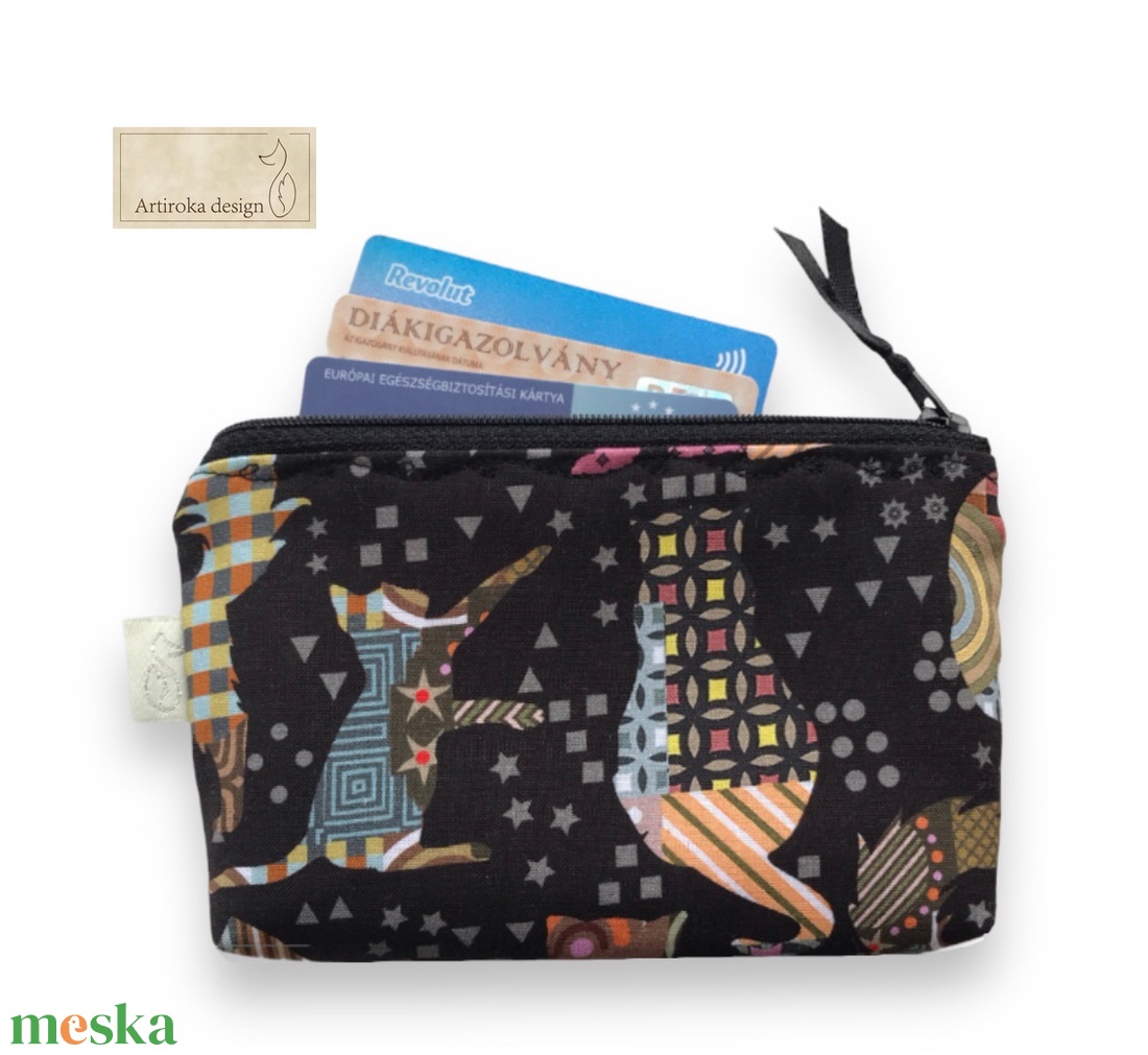 AKCIÓ - Cica mintás prémium irattartó pénztárca - Artiroka design - táska & tok - pénztárca & más tok - kártyatartó & irattartó - Meska.hu AKCIÓ - Cica mintás prémium irattartó pénztárca - Artiroka design - táska & tok - pénztárca & más tok - kártyatartó & irattartó - Meska.hu