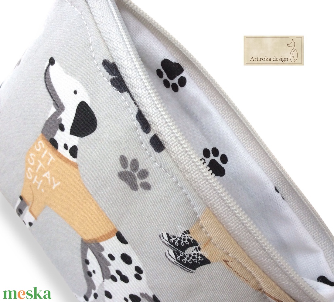 Dalmata kutya mintás irattartó pénztárca - Artiroka design - táska & tok - pénztárca & más tok - kártyatartó & irattartó - Meska.hu Dalmata kutya mintás irattartó pénztárca - Artiroka design - táska & tok - pénztárca & más tok - kártyatartó & irattartó - Meska.hu