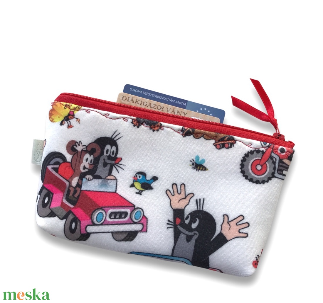 Kisvakond és barátai mintás, tolltartó neszesszer, szemüvegtok - táska & tok - neszesszer - Meska.hu